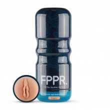 Кофейный мастурбатор-вагина «FPPR» с эффектом вакуума, длина 17 см, EDC FPPR007, из материала TPE, цвет Коричневый, длина 17 см.