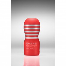 Мастурбатор «Original Vaccum Cup» с эффектом всасывания, Tenga TOC-201, цвет Красный, длина 15.5 см.