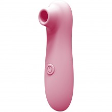 Вакуумный стимулятор «Take it easy Ace» розового цвета для клитора, Lola Games 9020-02lola, цвет Розовый, длина 12.3 см.