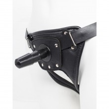 Универсальный пояс для страпона «Class strap restyling» с коннектором Harness, Lovetoy 063103, бренд LoveToy А-Полимер, цвет Черный