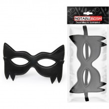 Черная маска с резинкой для крепления, Notabu ntb-80665, цвет Черный
