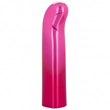Перезаряжаемый мини-вибратор для стимуляции точки G «Glam Vibe», красно-розовый, California Exotic SE-4406-30-3, бренд CalExotics, из материала Пластик АБС, длина 12 см.