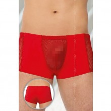 Шорты мужские с сеткой «SoftLine Collection», цвет красный, размер 50, 451533