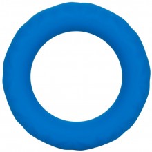 Эрекционное кольцо «Link Up Ultra-Soft Max», цвет синий, SE-1349-30-3, бренд CalExotics, диаметр 3.75 см.
