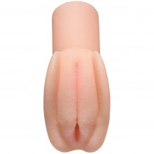 Мастурбатор вагина «Pdx Plus Pleasure Stroker», телесного цвета, с приятным эффектом всасывания, RD60121, бренд PipeDream, из материала TPR, цвет Телесный, длина 13.6 см.