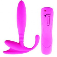 Стимулятор простаты для мужчин «Anal Pleasure 7 Mode Prostate», 7 режимов, длина 12 см, цвет розовый, Howells 13002, длина 12 см.