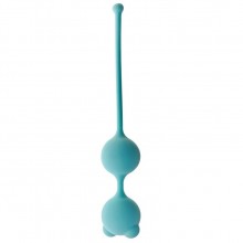 Голубые вагинальные шарики «Beta» на гибком силиконовом шнурке, общая длина 16.5 см, Le frivole 06147, длина 16.5 см.