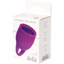 Менструальная чаша «Natural Wellness Tulip 20 ml pink», 4000-08lola, бренд Lola Games, из материала Силикон, 20 мл.