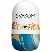 Мастурбатор «Hedy X Reaction», Svakom SL44BOne, из материала TPE, длина 9 см.