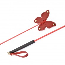 Стек «Мини бабочка», красный, длина 56 см, СК-Визит Ситабелла 3361-2, из материала Кожа, длина 56 см.