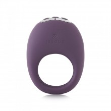 Эрекционное кольцо «Mio Vibrating Cock Ring Purple», диаметр 2.8 см, Je Joue MIO-PU-USB-VB-V2EU, из материала Силикон, цвет Фиолетовый, длина 5.7 см.