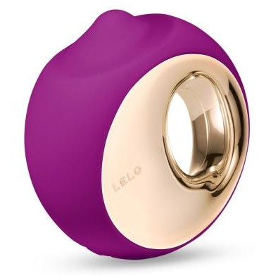 Клиторальный стимулятор «Ora 3 Deep Rose» c имитацией оральных ласк, фиолетовый, Lelo 7970, из материала Силикон, длина 8 см.