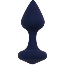 Анальная пробка «Exo», цвет темно- синий , размер L, Le Frivole Costumes 06154 L, из материала Силикон, длина 9.6 см.