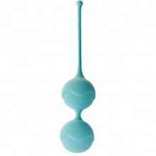 Классические вагинальные шарики «Alpha», цвет бирюзовые, Le Frivole Costumes 06143 One Size, из материала Силикон, длина 18.2 см.