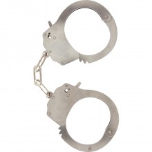 Металлические наручники «Полное подчинение», Eroflame PH7009248, цвет Серебристый