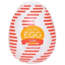 Мастурбатор-яйцо из новой коллекции «Wonder Tube», Tenga KAZ970889, цвет Белый, длина 6.1 см.