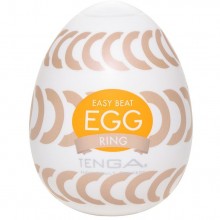 Мастурбатор-яйцо из новой коллекции «Wonder Ring», Tenga KAZ970902, цвет Белый, длина 6.1 см.