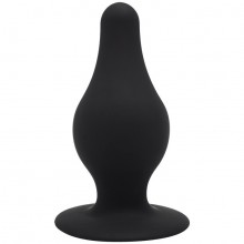 Анальная пробка маленькая «SileXD Model 2», цвет черный, Adrien Lastic 230696, из материала Силикон, длина 7.2 см.