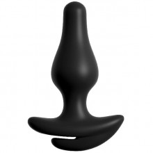 Необычные трусики с анальной пробкой «Hookup Panties Crotchless Love Garter», цвет черный, размер S-L, PipeDream 4823-23 PD, из материала Силикон, длина 9.4 см.