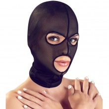 Черная тканевая маска на голову с вырезами «Bad Kitty», Orion 24931281001, из материала Полиамид