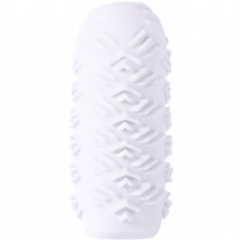 Мастурбатор с двусторонним рельефом «Marshmallow Maxi Candy White», Lola Toys 8074-01lola, бренд Lola Games, из материала TPE, диаметр 5.4 см.