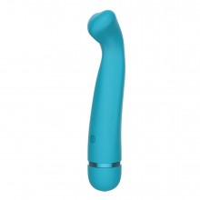 Перезаряжаемый вибратор «Fantasy Raffi Blue», цвет бирюзовый, Lola Toys 7910-03lola, из материала Силикон, длина 13.5 см.