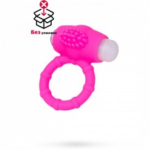 Эрекционное кольцо на пенис, силикон, розовое, 351042, диаметр 2.5 см.