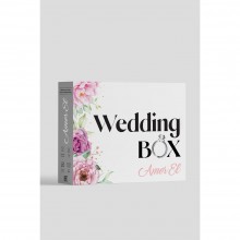 Свадебный набор нижнего эротического белья «Wedding Box», белый, Amor El AME-777WHT, 42-46, со скидкой