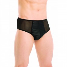 Сексуальные трусы со шнуровкой на задней части размер L/XL, цвет черный , ФлиртОн FlirtOn 2921 50-52, из материала Полиамид