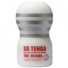 Мастурбатор «SD Original Vacuum Cup Gentle», TENGA TOC-201SDS, из материала Силикон, цвет Белый, длина 12 см.