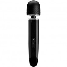 Вибромассажер «Charming Massager», цвет черный, Baile BI-014848, из материала Силикон, длина 24 см.