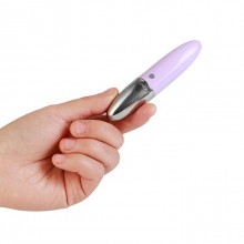 Миниатюрный вибростимулятор «Rebecca Purple», цвет розовый, Svakom SVASLS01PUR, длина 9.5 см.