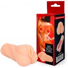 Мастурбатор вагина «My Sexy Girl», цвет телесный, материал ТПР, Bior Toys SF-70274, из материала TPR, со скидкой
