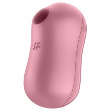 Вакуумно-волновой вибростимулятор «Cotton Candy», цвет розовый, Satisfyer 4037219PNK, длина 8.6 см., со скидкой