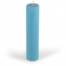 Низкотемпературная свеча «Wax Play To Warm Up», цвет голубой, Lola Games 1066-01lola, из материала Парафин, коллекция Bondage Collection, длина 13 см.