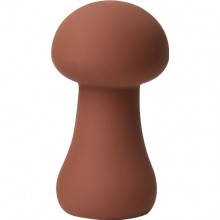 Стимулятор для клитора «Mushroom Brown», цвет коричневый, CNT CNT-430030O, из материала Силикон, длина 9 см.