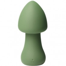 Клиторальный вибратор в форме гриба «Mushroom Parasol Mushroom», цвет зеленый, CNT CNT-430032G, из материала Силикон, длина 10.7 см.