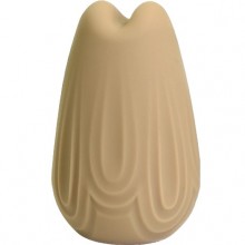 Вибратор «Vase Clit Magic», CNT-430023Y, из материала Силикон, цвет Телесный, длина 7.4 см.