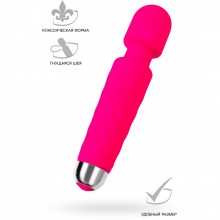 Вибромассажер для стимуляции клитора «Flovetta Peony», материал силикон, цвет розовый, Toyfa 457713, длина 20 см., со скидкой