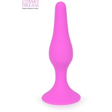 Розовая анальная втулка «Cosmo Dream», Bior Toys WSL-15018, из материала Силикон, цвет Розовый, длина 12 см.