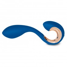 Вибратор «Gpop 2 Indigo Blue Gift Box», цвет синий, Gvibe FT10769, бренд G-Vibe, из материала Силикон, длина 12.5 см.