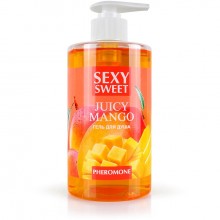 Гель для душа «Juicy Mango» с феромонами, объем 430 мл, Биоритм LB-16126, из материала Водная основа, цвет Оранжевый, 430 мл.
