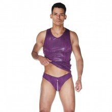 Комплект для мужчин фиолетовые из майки и трусов-слипов, фиолетовый, La Blinque LBLNQ-15555-LXL, L/XL