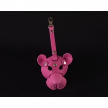 Брелок-маска «Розовая пантера», цвет фуксия, Sitabella 4077-4, бренд СК-Визит, из материала Кожа