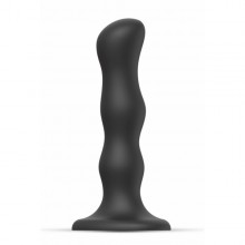 Элегантный фаллоимитатор «Dildo Geisha Ball Noir XL», цвет черный, Strap-On-Me 6016879, длина 19 см.