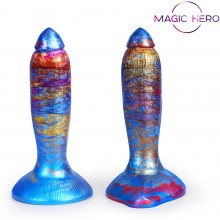 Разноцветный фантезийный фаллоимитатор «Amazing Toys», Magic Hero MH-13006, из материала Силикон, цвет Мульти, длина 21 см.