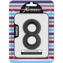     X-Basic 8 Cock Ring Silicone,  , LoveToy LV1455,  7.5 .