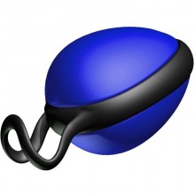 Синий вагинальный шарик со смещенным центром тяжести «Joyballs Secret», JoyDivision 15015, из материала Силикон, длина 6 см.