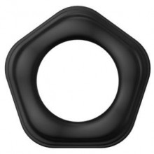 Эрекционное кольцо «№05 Cock Ring», цвет черный, Erozon ER01773-05, из материала Силикон, диаметр 5 см.