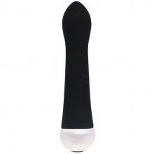 Вибратор «Fashion Succubi Caressing Vibe», цвет черный, Aphrodisia 91015BlackHW, длина 14.7 см.